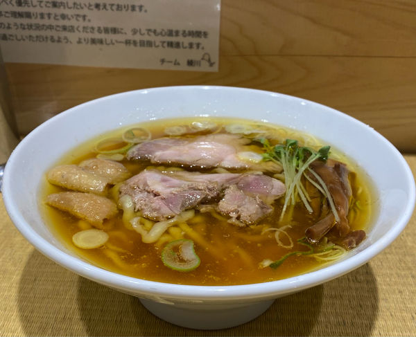 「親鶏中華そば820円」@手打 親鶏中華そば 綾川の写真