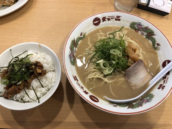 「Dランチ（こってり、大盛り）」@天下一品 池袋西口店の写真