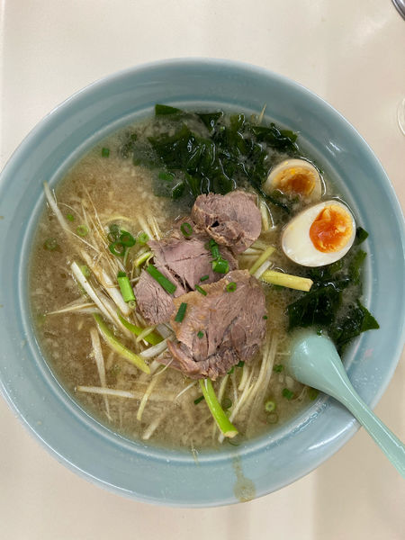 「ネギラーメン中」@ラーメンショップ 国立店の写真
