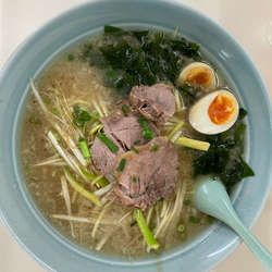 ネギラーメン中