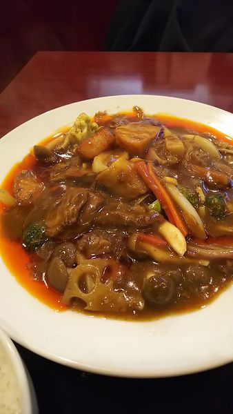 「牛バラ入り中華風カレー」@中国料理 香 Shanの写真