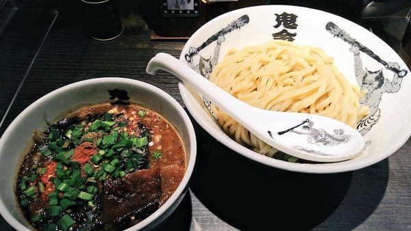 「カラシビつけ麺(中盛･シビ増し･カラ増し)」@カラシビ味噌らー麺・つけ麺 神田本店の写真