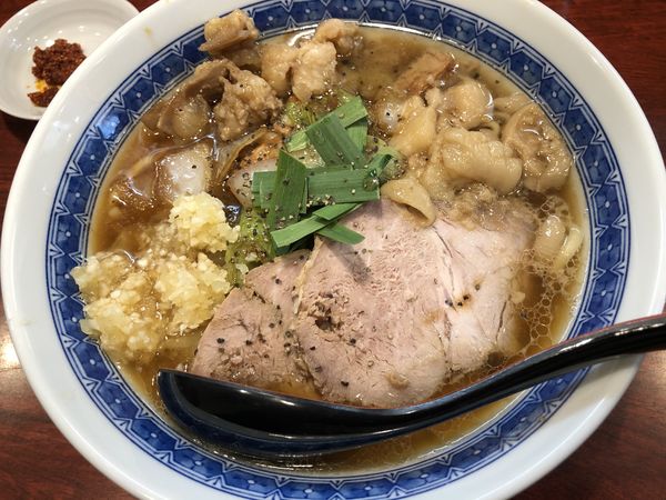 「特製スタミナ中華(にんにくあぶらからめ)」@中華そば たた味の写真