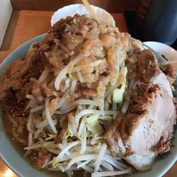 大ラーメン　魚粉