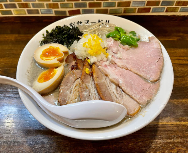 「タナニボ＋肉増し＋味玉＋大盛」@たなか青空笑店の写真