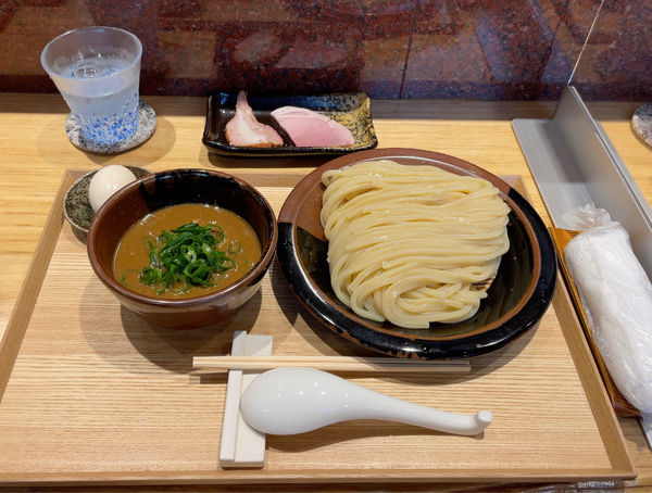 「つけめん TOKYO-X豚骨魚介 大盛 比内地鶏半熟味玉」@中華蕎麦 とみ田の写真
