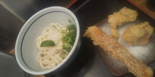 「とり天ちくわ天おろし」@おにやんま 人形町店の写真