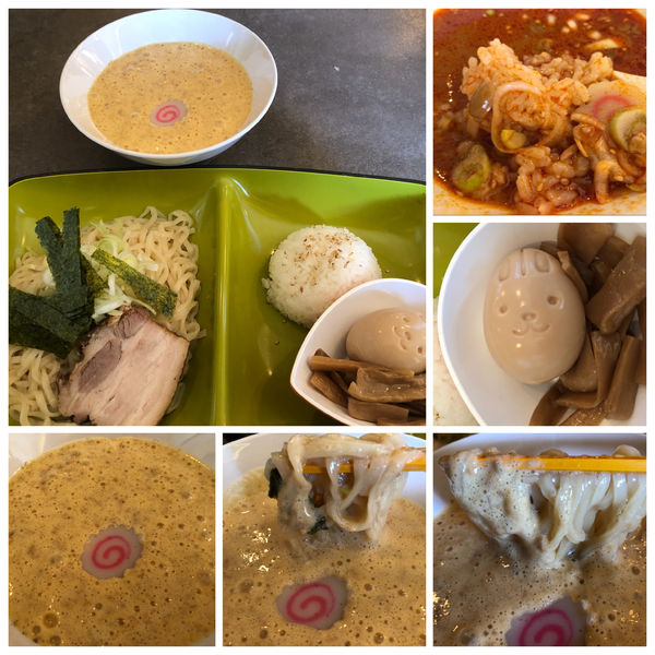 「【限定】冷やしいりこ納豆つけ麺500円ドリーム(全部入り)」@GURU GURU SIROHEBI NOODLEの写真