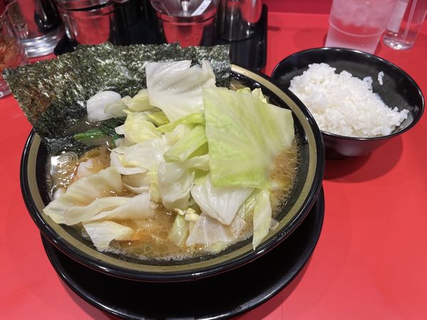 「チャーシューメン ＋ キャベツ ＋ ライス」@環2家 蒲田店の写真