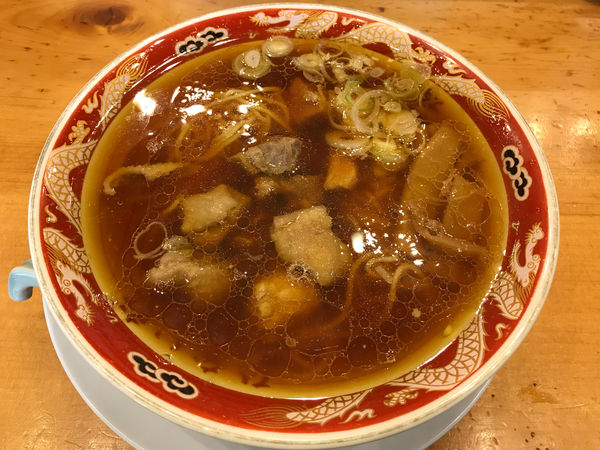 「地鶏らーめん」@らーめん秋田 ひない軒の写真