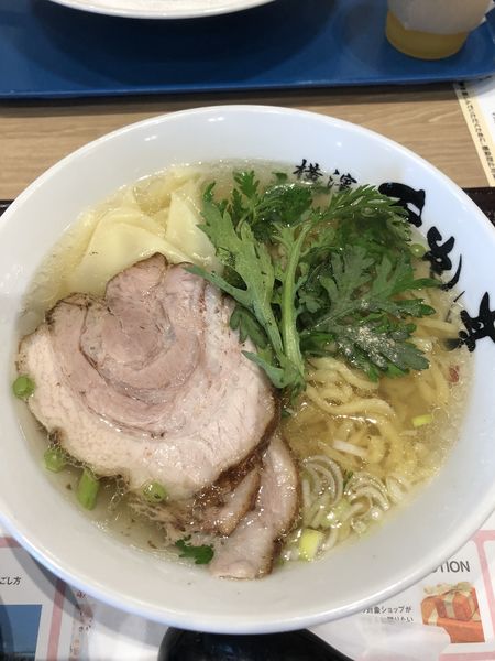 「本丸塩ら〜麺」@塩ら～麺 本丸亭 三井アウトレットパーク 横浜ベイサイド店の写真