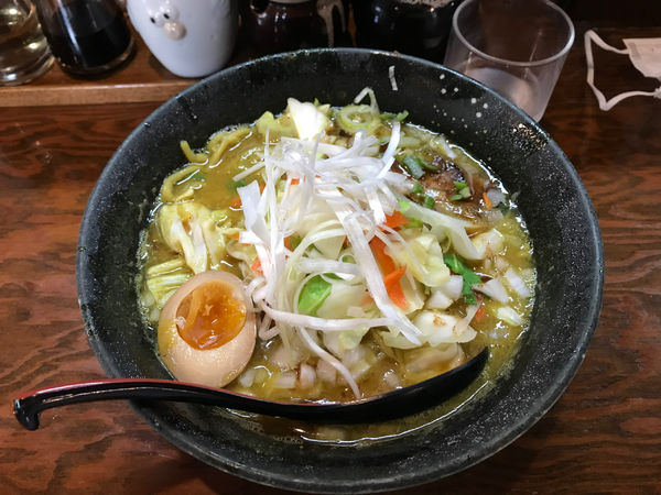 「カレーらうめん」@らうめん しんかの写真