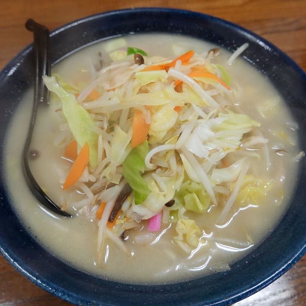 「チャンポン 800円 + 野菜特盛 120円」@天鼓の写真