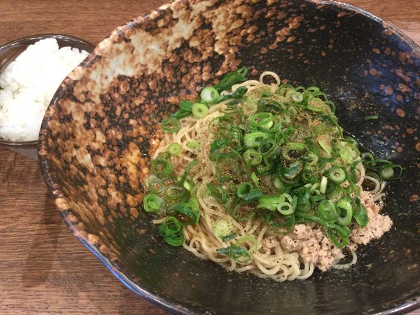 「汁なし担担麺・2辛+半ライス(¥630+50)」@汁なし担担麺専門 キング軒 神保町店の写真