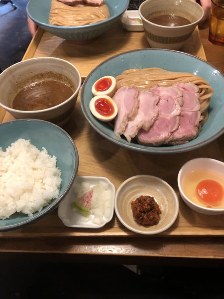 「特製つけ麺」@いかれたNOODLE Fishtonsの写真