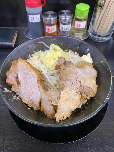 「まぜそば＋豚増し」@僕との麺の写真