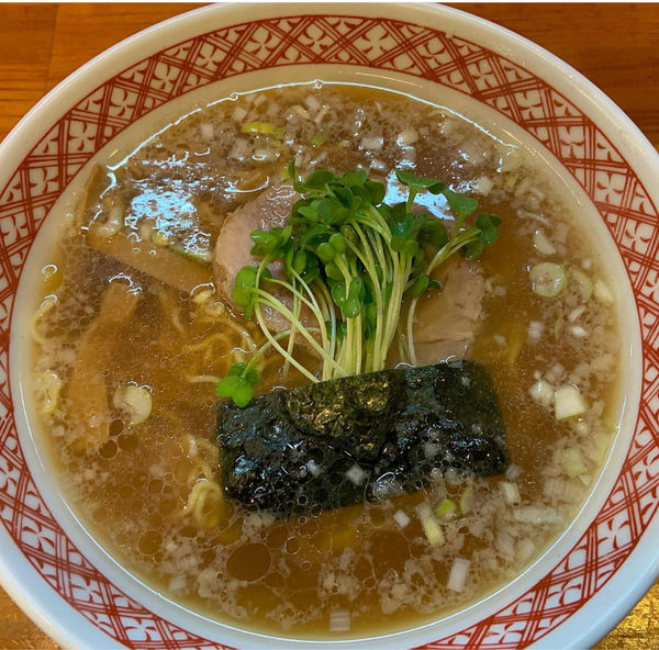 「支那そば750円」@支那そば 晴弘の写真