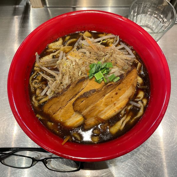 「BLACKらーめん」@麺創研 紅 BLACKの写真