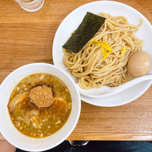 「味玉つけそば」@下町中華そば すずめ食堂の写真