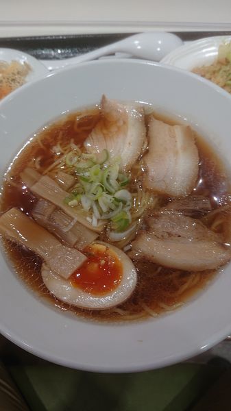 「ラーメンセット(醤油ラーメン)」@東京餃子軒 イオンモール上尾店の写真