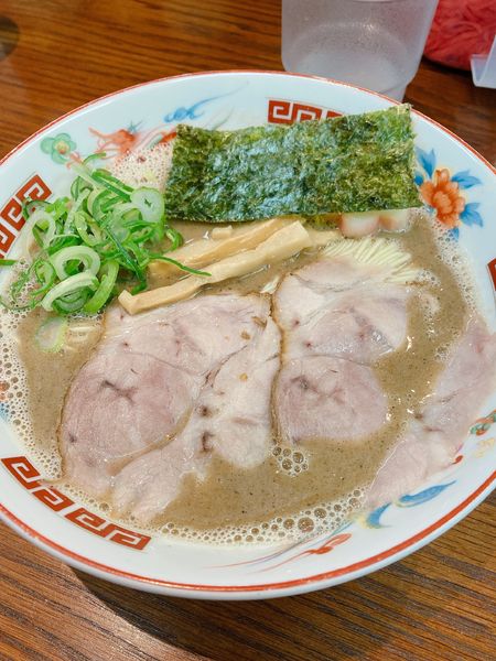 「限定 濃厚魚介豚骨らーめん」@ラーメンかなやの写真