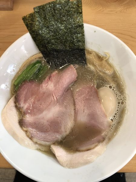 「特製純煮干しそば」@麺屋BISQの写真