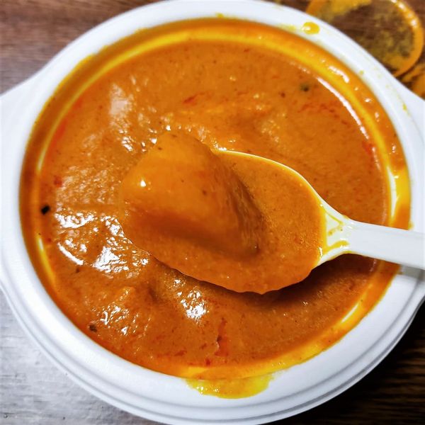 「本日のカレー(チキン＆ジャガイモ)  500円」@ナマステ上野キッチンの写真