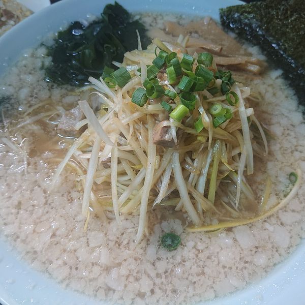 「ねぎラーメンセット1080円」@ニューラーメンショップ 桶川店の写真