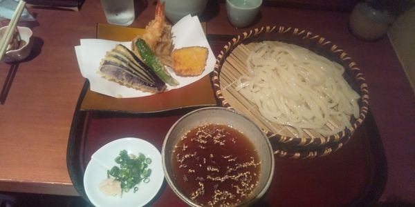 「海老天せいろ」@手打ちうどん さぬきやの写真