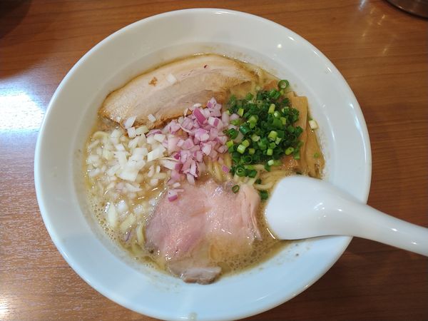 「こく煮節ラーメン（870円）」@中華そば 七麺鳥の写真