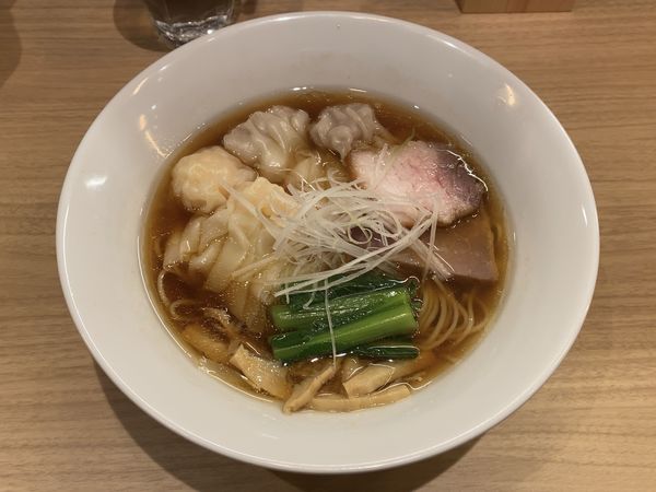 「二種の雲吞麺」@支那蕎麦 澤田の写真