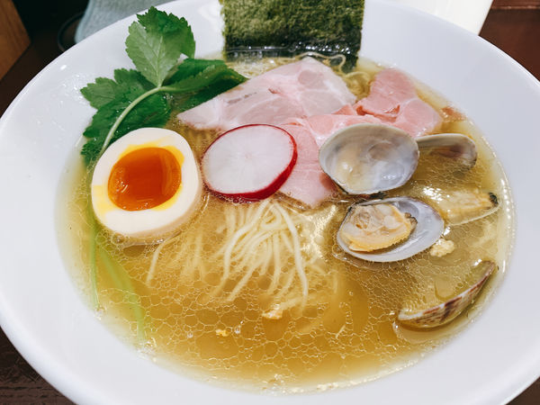 「上中華 貝塩」@中華そば うお青の写真