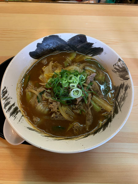 「カレーラーメン」@渥美屋の写真