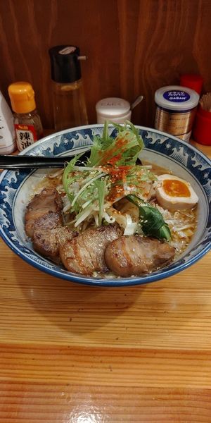 「味噌＋チャーシュー」@田能久の写真