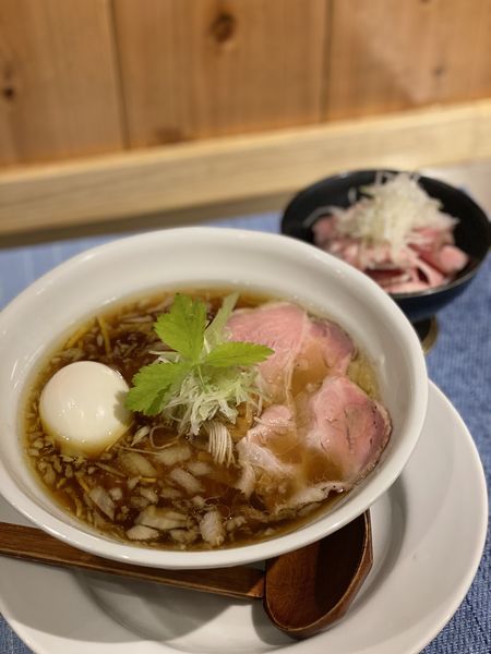 「醤油そば」@成城青果の写真