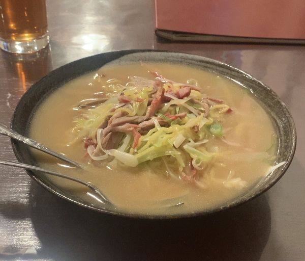 「チャーシュー入り煮込みそば」@中国菜家明湘園の写真