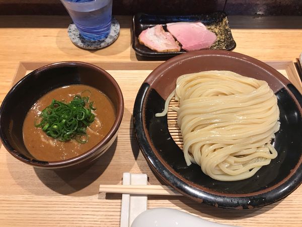 「つけ麺TOKYO-X豚骨魚介・並 1,300円」@中華蕎麦 とみ田の写真