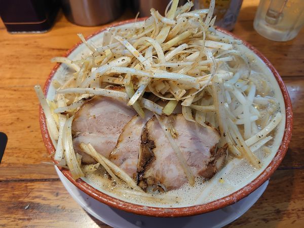 「ネギらーめん」@らーめん バリ男 新橋本店の写真