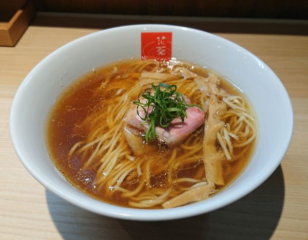 「煮干し中華そば」@煮干中華そば ハナアオイの写真