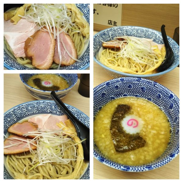 「【4周年限定】鴨と地鶏のつけ麺（中盛り）」@狼煙 大宮店の写真