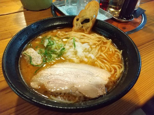 「鶏そば塩大盛り950円」@はりけんラーメン 南店の写真