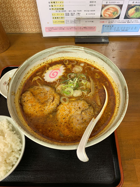 「ピリ辛ラーメン味噌(うま辛)」@麺や 俺ん家の写真