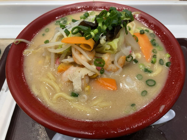 「長崎ちゃんぽん」@ラーメン専門店 ザボン 海老名SA上り店の写真