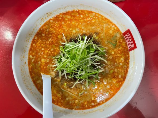 「金胡麻坦々麺」@担担麺ササラ 京橋店の写真