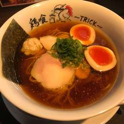 味玉鶏の醤油らー麺