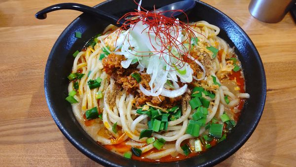 「坦々まぜそば780円　大盛り、追い飯無料」@つけめん・まぜそば むじゃきの写真