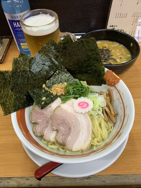 「【限定】煮干し味噌つけそば 900円」@中華そば 半ざわの写真