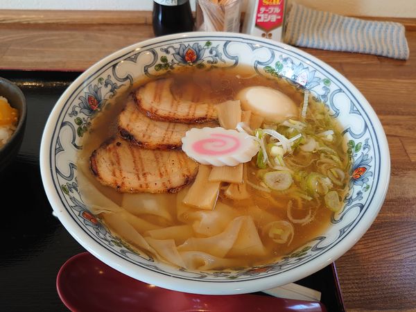 「マル得中華そば」@丸山中華蕎麦店の写真