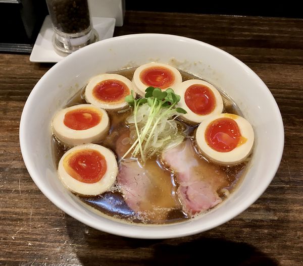 「中華そば煮干」@櫻井中華そば店の写真