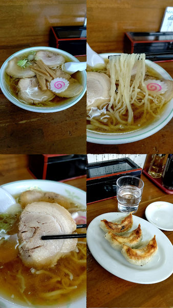 「『チャーシューメン+ランチ餃子(¥880+350)』」@大和屋の写真